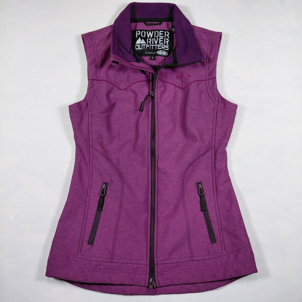 Powder River Outfitters Women's Purple Vest Collection by Panhandle Size S